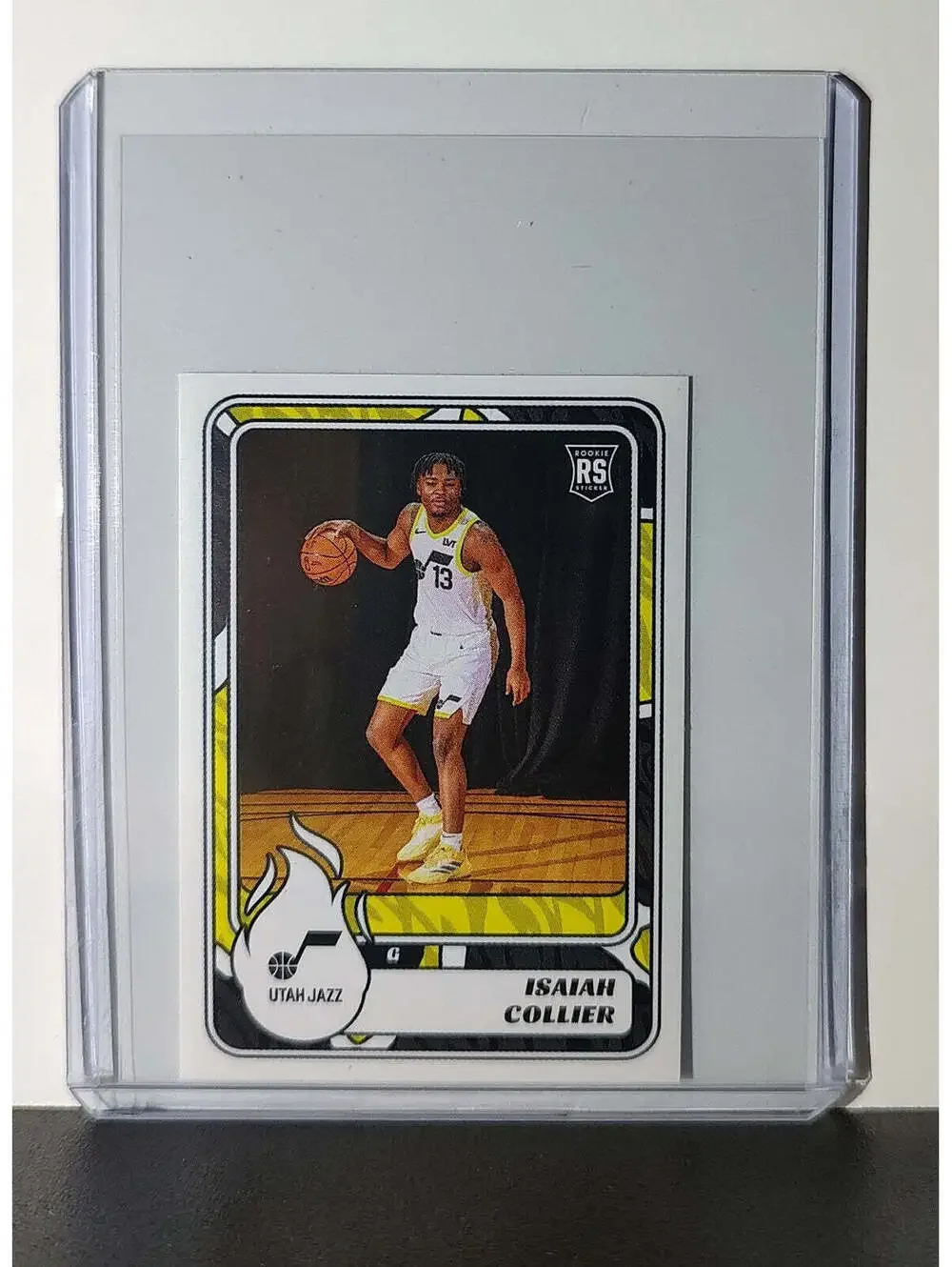 Isaiah Collier Rookie 2024-25 Panini NBA #484 Sticker Card Utah Jazz